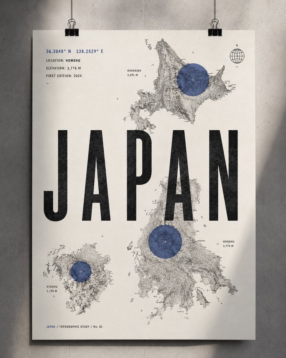 地形图海报提示词：瑞士风等高线国家地图装饰画（gpt-image-2）